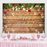 Hölzern Weihnachten Winter Schneeflocke Geburtstag Hintergrund